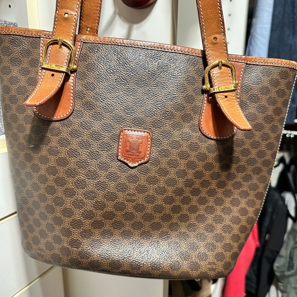 Vintage Celine Bucket Bag